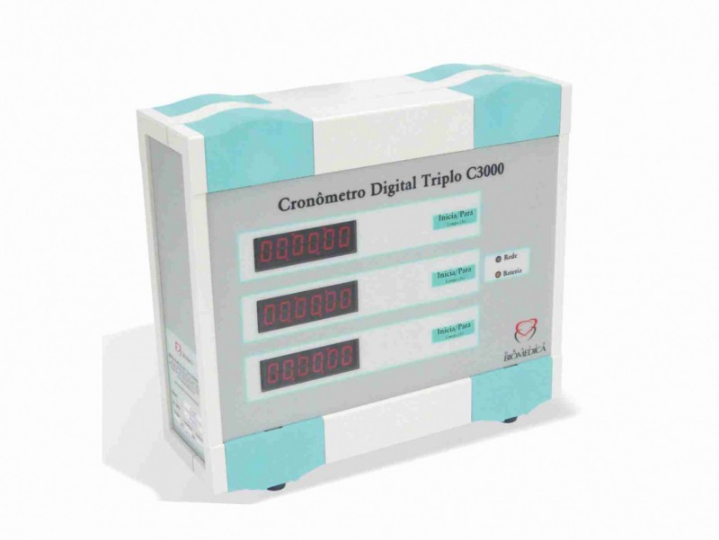 Cronómetro Digital Triplo c3000